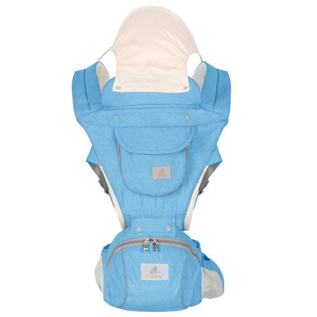Baby Carrier, 4-in-1 Adjustable Infants Holder, Soft and Breathable, Ergonomically Designed Kids Wrap with Removable Bib, Toddler Carrier (D1)