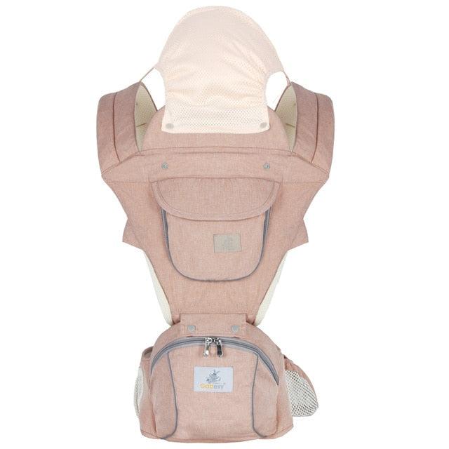 Baby Carrier, 4-in-1 Adjustable Infants Holder, Soft and Breathable, Ergonomically Designed Kids Wrap with Removable Bib, Toddler Carrier (D1)