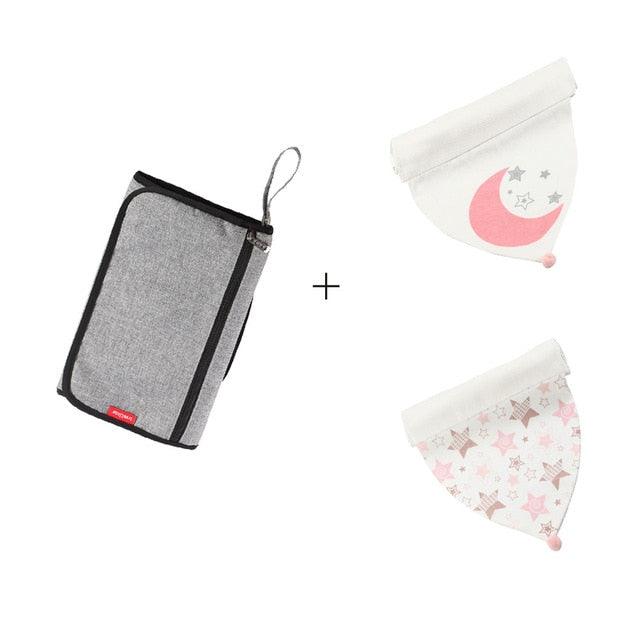 Amazing Waterproof Multi Function Portable Diaper Changing Bag Pad - Baby Mom Clean Hand Folding Mat - Infant Care (X1)