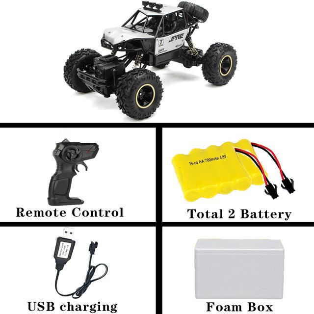 New 4WD RC Car Updated Version 2.4G Radio Remote Control Toys- Car Off-Road Trucks For Children (1X2)(3X2)(5X2)