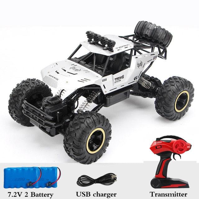 New 4WD RC Car Updated Version 2.4G Radio Remote Control Toys- Car Off-Road Trucks For Children (1X2)(3X2)(5X2)