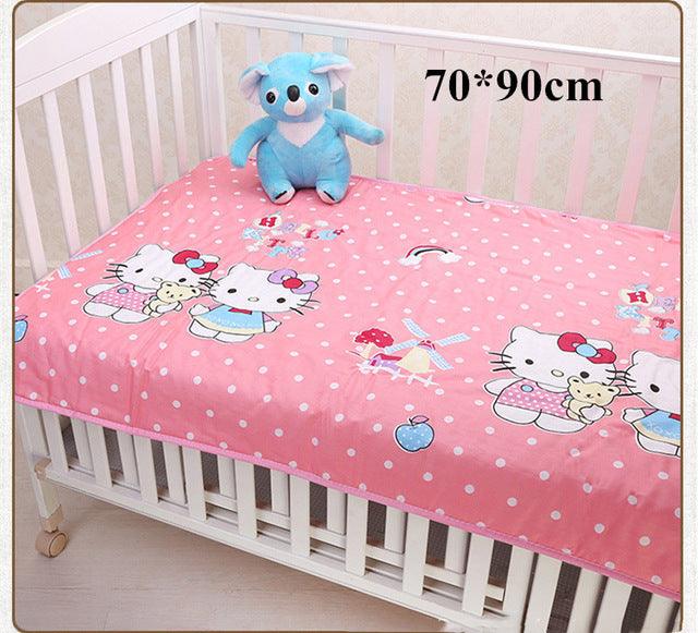 Baby Waterproof Sheet Urine Changing Pads - Reusable Infant Bedding Nappy Burp Mattress Changing Mat (X6)(X7)