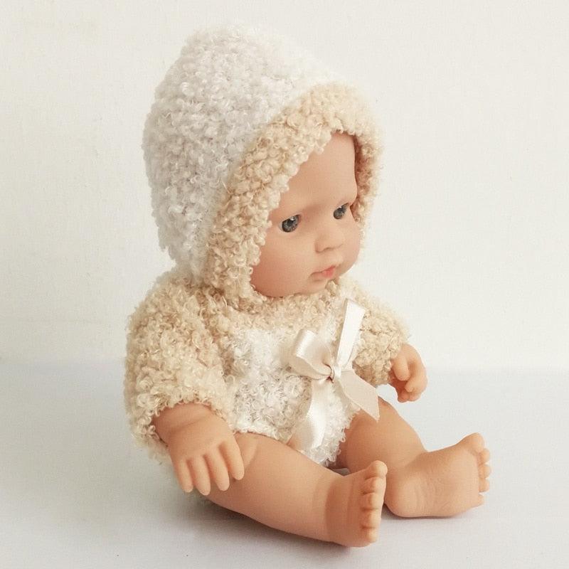 Baby 24CM Reborn Dolls - Girls Sleeping Accompany Doll (4X2)