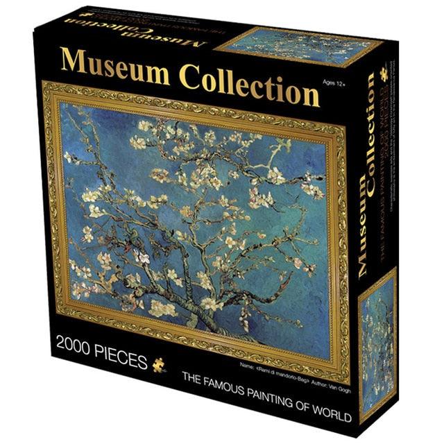 Amazing Famous Painting of World 2000 pieces Puzzle - 70*100 cm Adult puzzles , Kids DIY - Creativity Imagine Educational Toys (D2)(7X2)