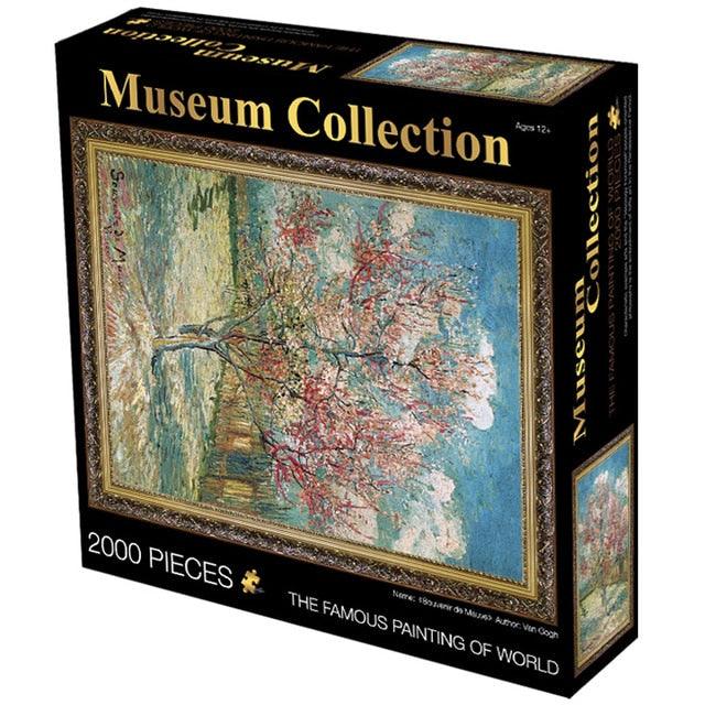 Amazing Famous Painting of World 2000 pieces Puzzle - 70*100 cm Adult puzzles , Kids DIY - Creativity Imagine Educational Toys (D2)(7X2)