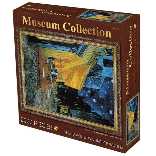 Amazing Famous Painting of World 2000 pieces Puzzle - 70*100 cm Adult puzzles , Kids DIY - Creativity Imagine Educational Toys (D2)(7X2)