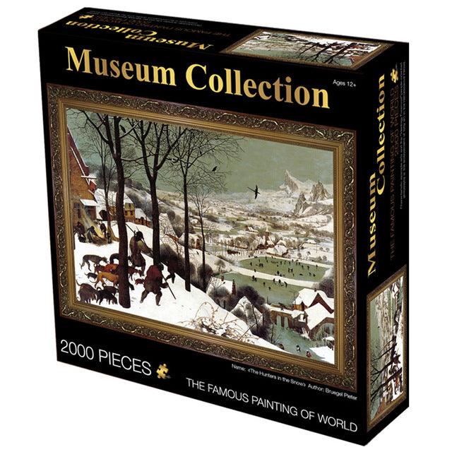 Amazing Famous Painting of World 2000 pieces Puzzle - 70*100 cm Adult puzzles , Kids DIY - Creativity Imagine Educational Toys (D2)(7X2)