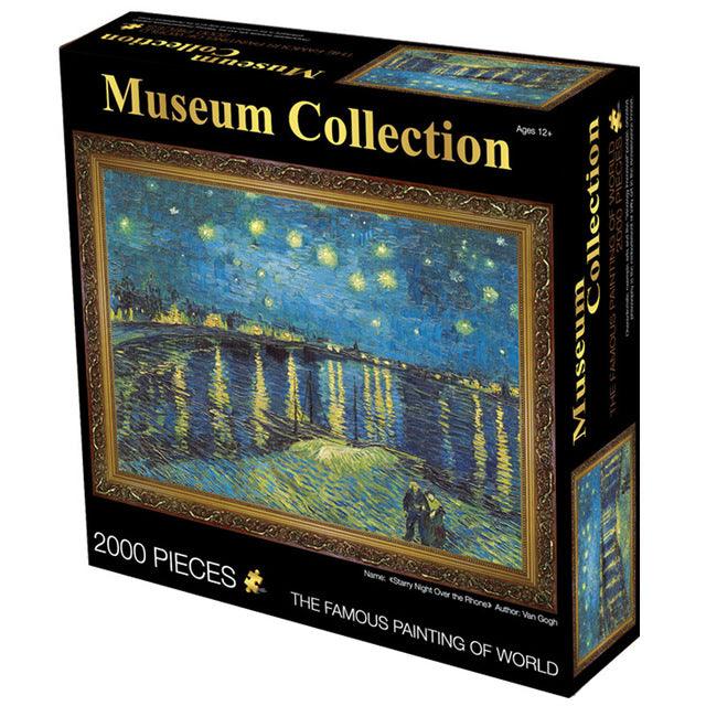 Amazing Famous Painting of World 2000 pieces Puzzle - 70*100 cm Adult puzzles , Kids DIY - Creativity Imagine Educational Toys (D2)(7X2)