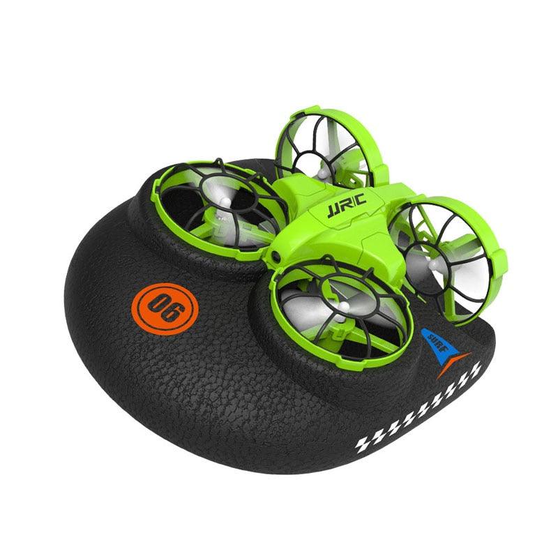 Hot JJRC H94 2.4G 6-Axis 3-in-1 Sea Land Air RC Quadcopter - Remote Control Vehicle RC Boat - VS H36 H36F E010 E016F (D2)(5X2)(RLT)