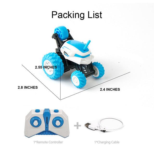 Mini RC Car 4CH Stunt Drift Deformation Buggy - Car Remote Control - Rock Crawler Roll Cars 360 Degree Flip Toys For Kids (1X2)(3X2)(5X2)