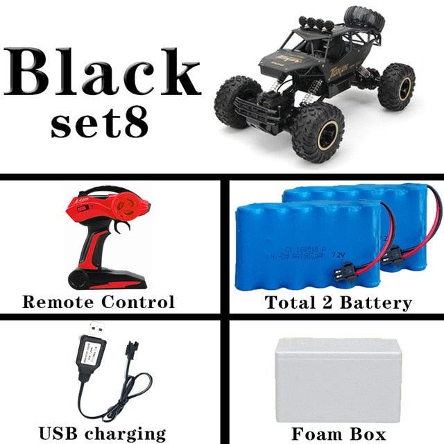 Unique 4WD RC Car Updated Version - 2.4G Radio Control RC Car Toys - High speed Trucks (D2)(1X2)(3X2)(5X2)