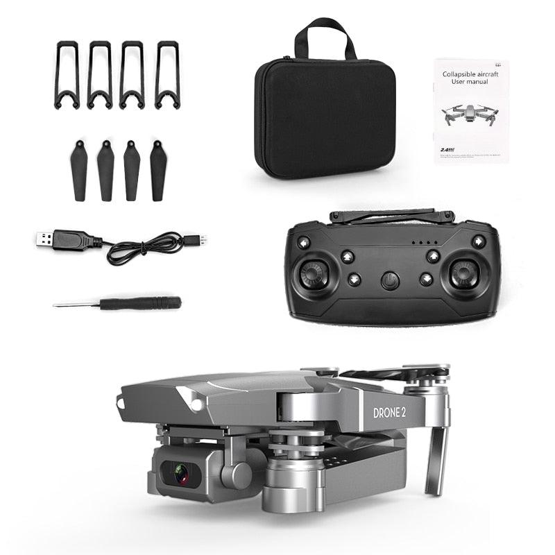 NEW Arrival E68 Drone - HD wide angle 4K WIFI 1080P FPV Drones - Video Live Recording Quadcopter Height To maintain Drone - Camera Toys (5X2)(RLT)(F2)