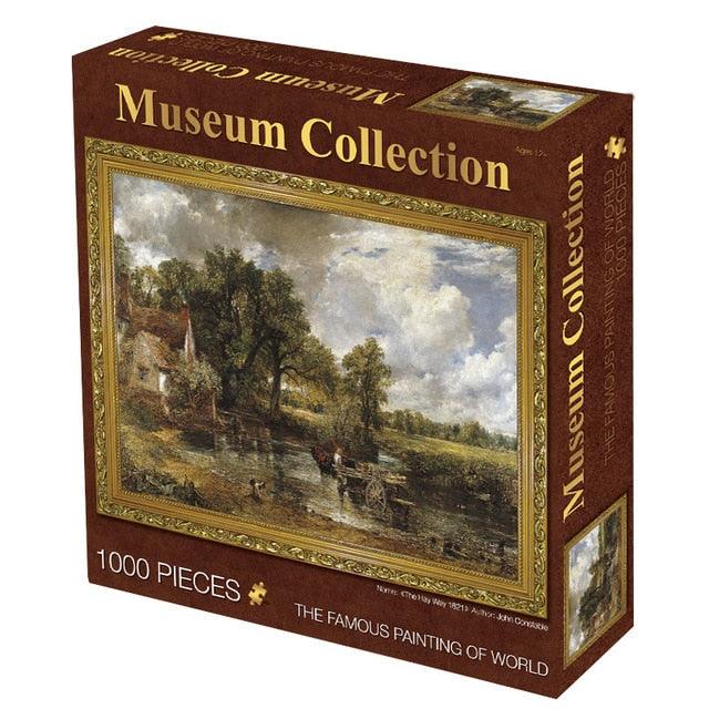 1000 Pieces Scenery Assembling Picture Landscape puzzles - 50*70cm Puzzle For Adults & Children - Educational Games (D2)(7X2)