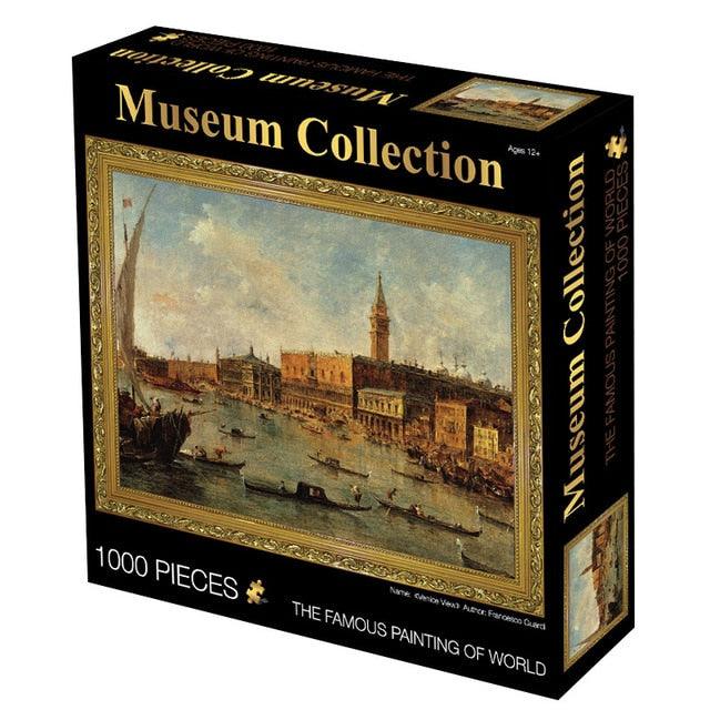 1000 Pieces Scenery Assembling Picture Landscape puzzles - 50*70cm Puzzle For Adults & Children - Educational Games (D2)(7X2)