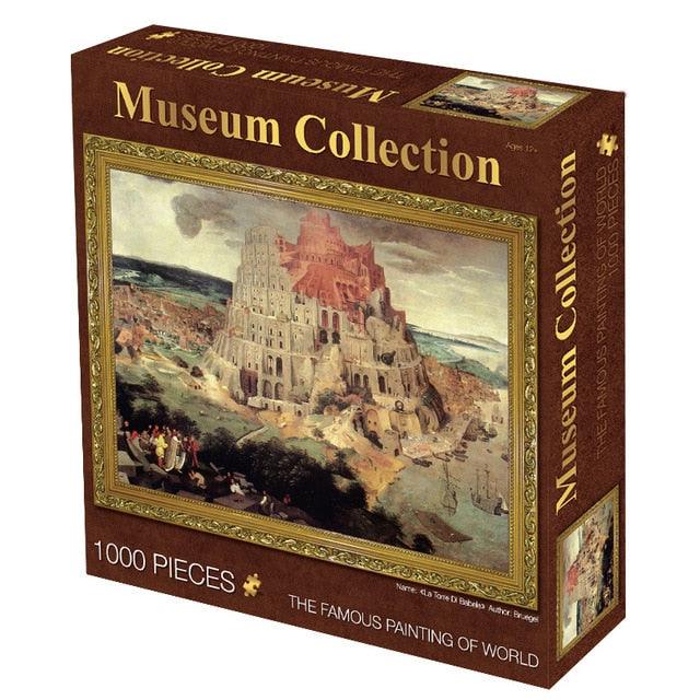 1000 Pieces Scenery Assembling Picture Landscape puzzles - 50*70cm Puzzle For Adults & Children - Educational Games (D2)(7X2)