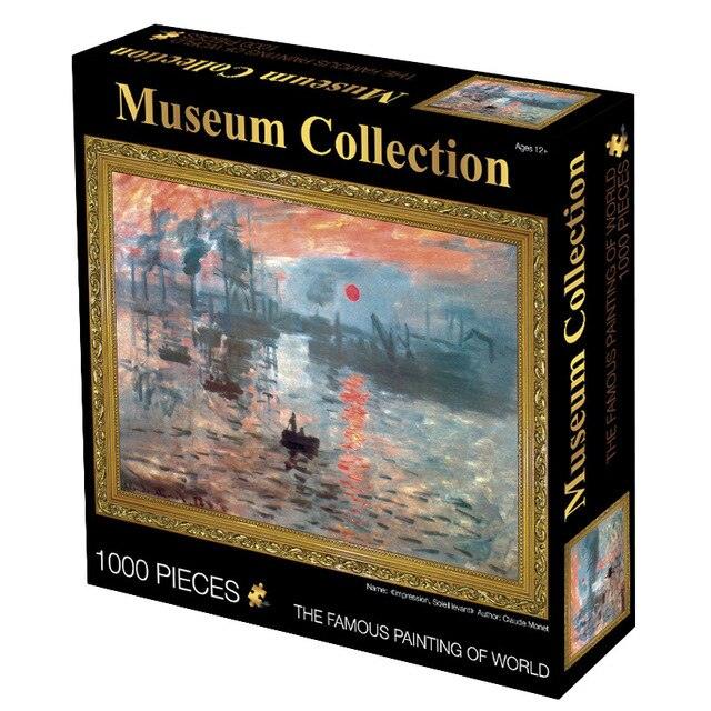 1000 Pieces Scenery Assembling Picture Landscape puzzles - 50*70cm Puzzle For Adults & Children - Educational Games (D2)(7X2)