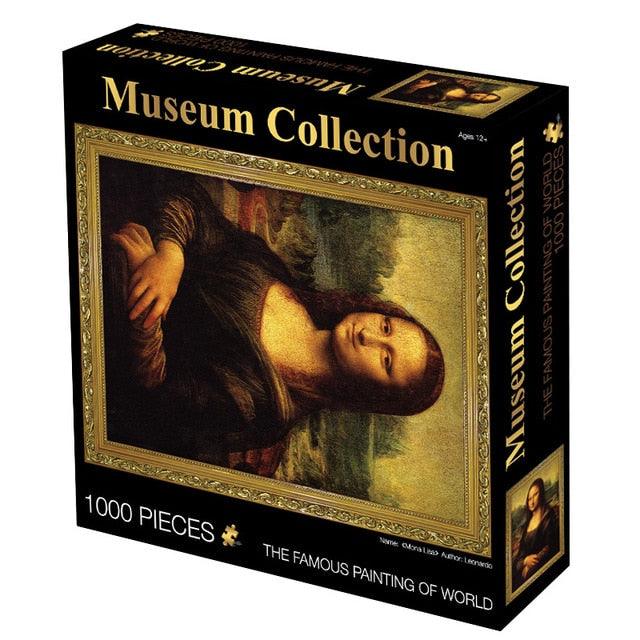 1000 Pieces Scenery Assembling Picture Landscape puzzles - 50*70cm Puzzle For Adults & Children - Educational Games (D2)(7X2)