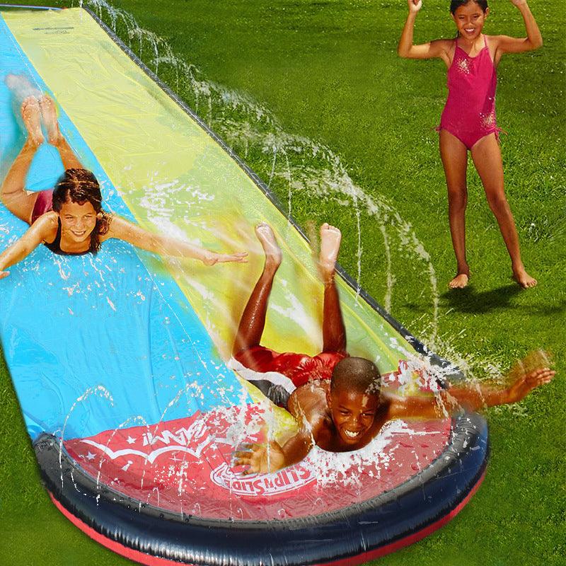 Memories Giant Splash Sprint Water Slide - Fun Lawn Water Slides Pools - Kids Summer Games Outdoor Toys (2X3)(F2)