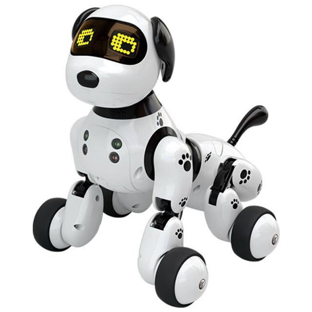 New Tech Programable 2.4G Wireless Remote Control Smart animals Toy - Robot Dog - Kids Electronic Toys (5X2)(RLT)(D2)
