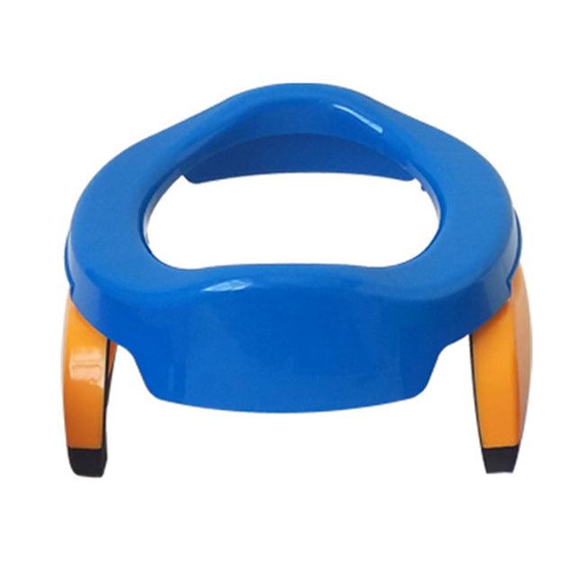 2 In1 Baby Travel Potty Seat - Portable Infant Chamber Pots Foldaway Toilet Training Seat - Baby Potty Toilet Children's Pot (5X1)