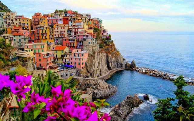 Amazing Puzzle - 500 Pieces - Mini Landscape Pattern - Pictures Adult Reduce Stress Puzzles - Children Puzzle Gifts - Educational Toys (7X2)