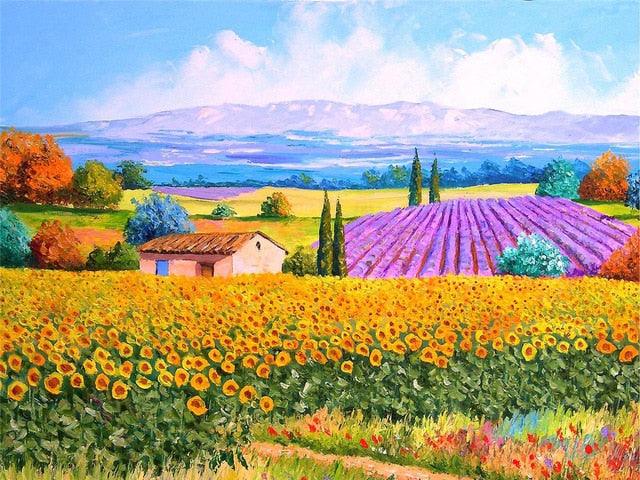 Amazing Puzzle - 500 Pieces - Mini Landscape Pattern - Pictures Adult Reduce Stress Puzzles - Children Puzzle Gifts - Educational Toys (7X2)