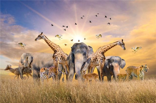 Amazing Puzzle - 500 Pieces - Mini Landscape Pattern - Pictures Adult Reduce Stress Puzzles - Children Puzzle Gifts - Educational Toys (7X2)