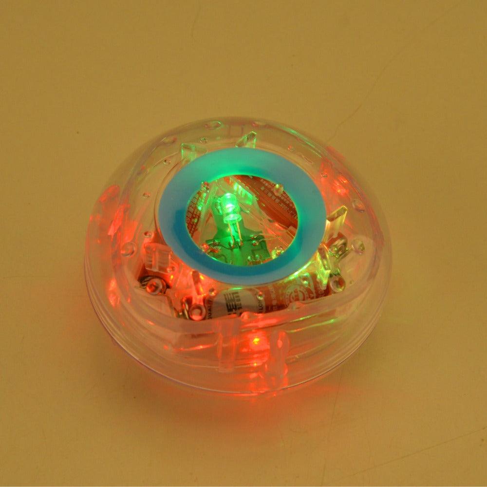 1pcs Kids' Bathroom Colorful LED Light Toy - Waterproof In Tub Float Light Show Bath - Fun Time Baby Bath Toys (D1)(4X1)