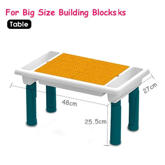 360Pcs Big Size Brick Colorful Bulk Bricks Baseplates - Building Blocks - Toys For Children (8X2)
