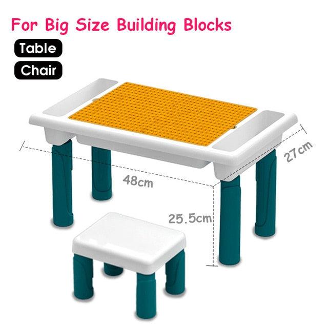 360Pcs Big Size Brick Colorful Bulk Bricks Baseplates - Building Blocks - Toys For Children (8X2)