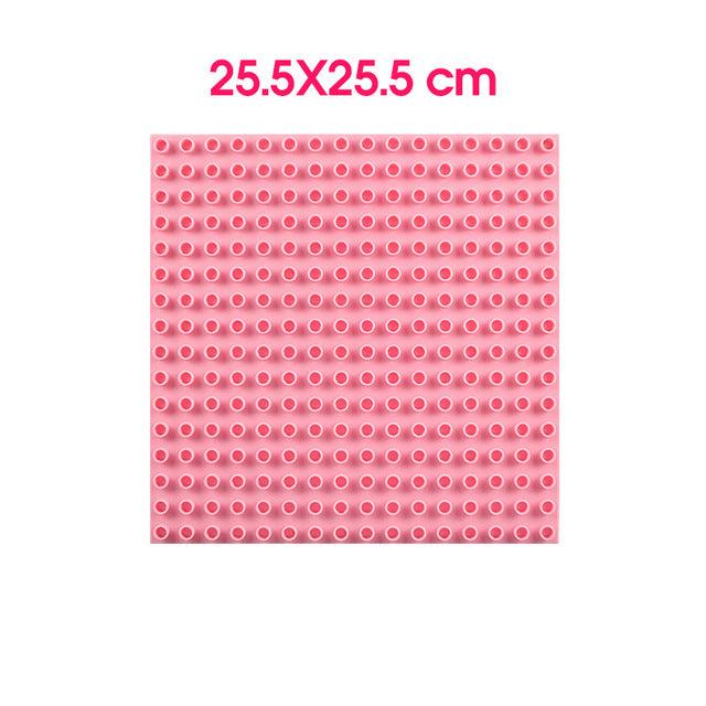 360Pcs Big Size Brick Colorful Bulk Bricks Baseplates - Building Blocks - Toys For Children (8X2)