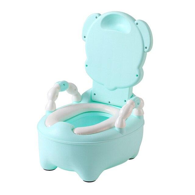 Baby Toilet Multifunction Training Potty Toilet - Portable Pot Toilet Seat Pot - Kids Potty Training Seat (F1)(5X1)