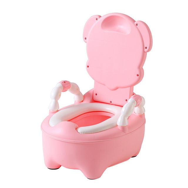 Baby Toilet Multifunction Training Potty Toilet - Portable Pot Toilet Seat Pot - Kids Potty Training Seat (F1)(5X1)