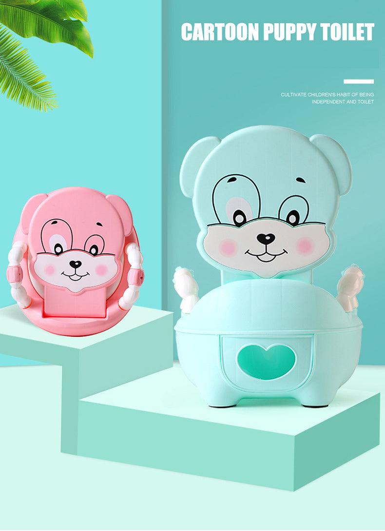 Baby Toilet Multifunction Training Potty Toilet - Portable Pot Toilet Seat Pot - Kids Potty Training Seat (F1)(5X1)