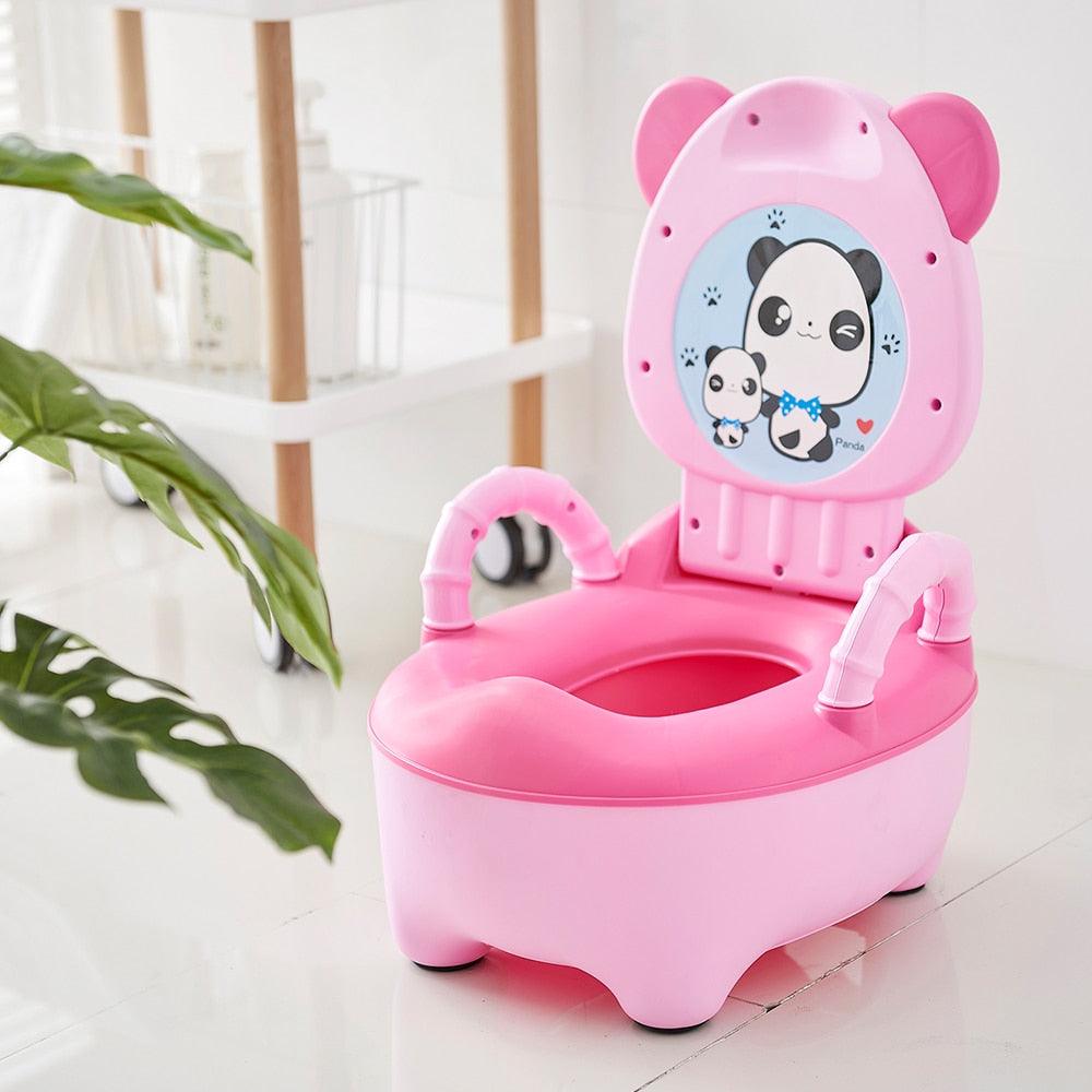 Baby Pot Children Toilet Seat - Children's Potty Training Seat - Baby Toilet Bowl Cute Cartoon Pot Training (D1)(5X1)