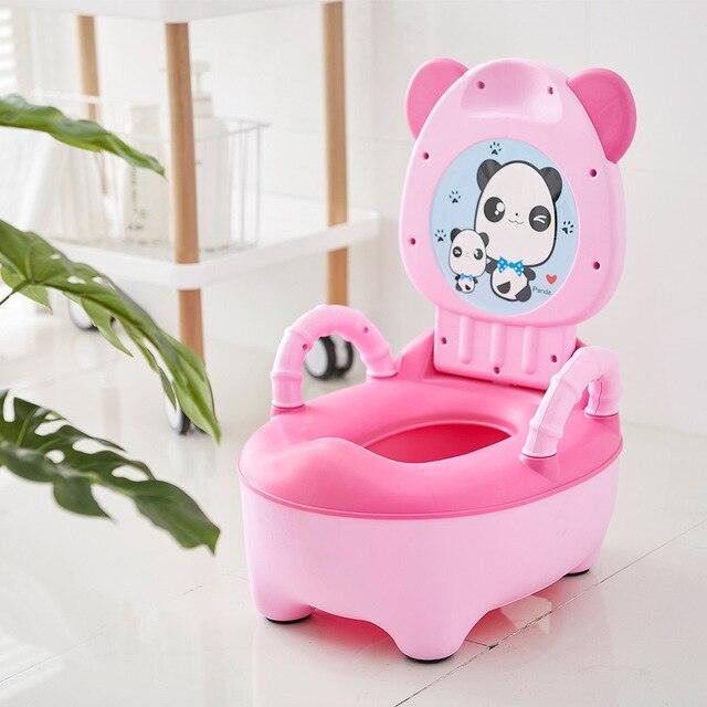 Baby Pot Children Toilet Seat - Children's Potty Training Seat - Baby Toilet Bowl Cute Cartoon Pot Training (D1)(5X1)