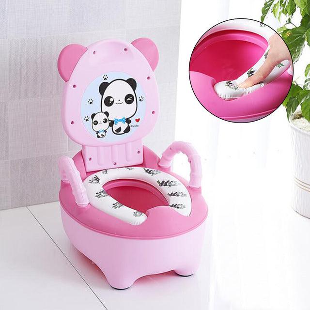 Baby Pot Children Toilet Seat - Children's Potty Training Seat - Baby Toilet Bowl Cute Cartoon Pot Training (D1)(5X1)