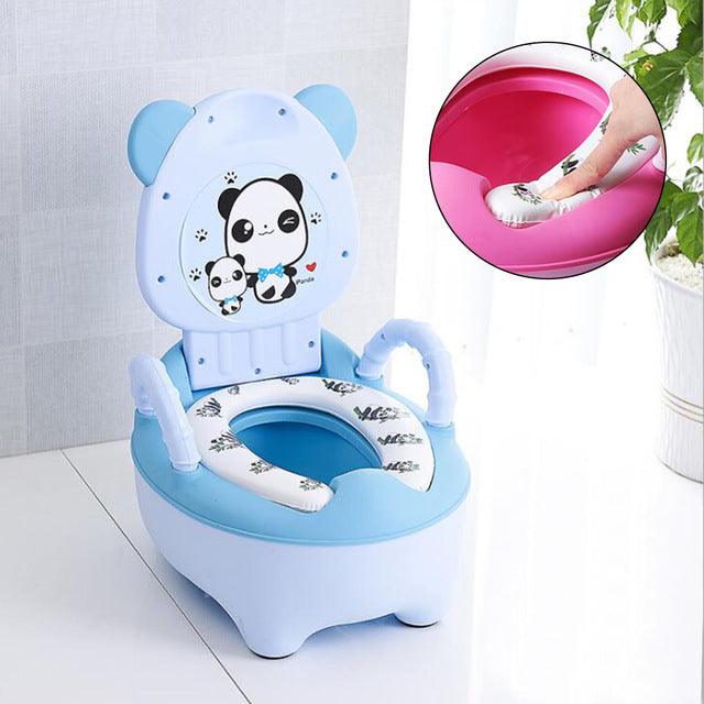 Baby Pot Children Toilet Seat - Children's Potty Training Seat - Baby Toilet Bowl Cute Cartoon Pot Training (D1)(5X1)