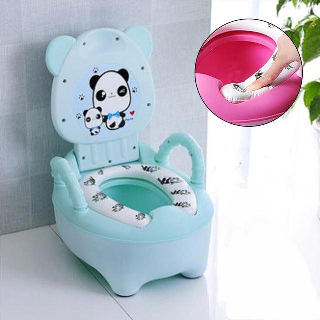 Baby Pot Children Toilet Seat - Children's Potty Training Seat - Baby Toilet Bowl Cute Cartoon Pot Training (D1)(5X1)