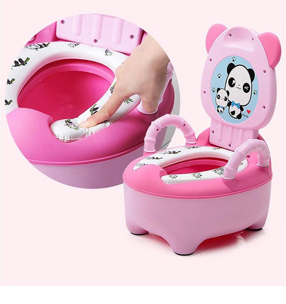 Baby Pot Children Toilet Seat - Children's Potty Training Seat - Baby Toilet Bowl Cute Cartoon Pot Training (D1)(5X1)
