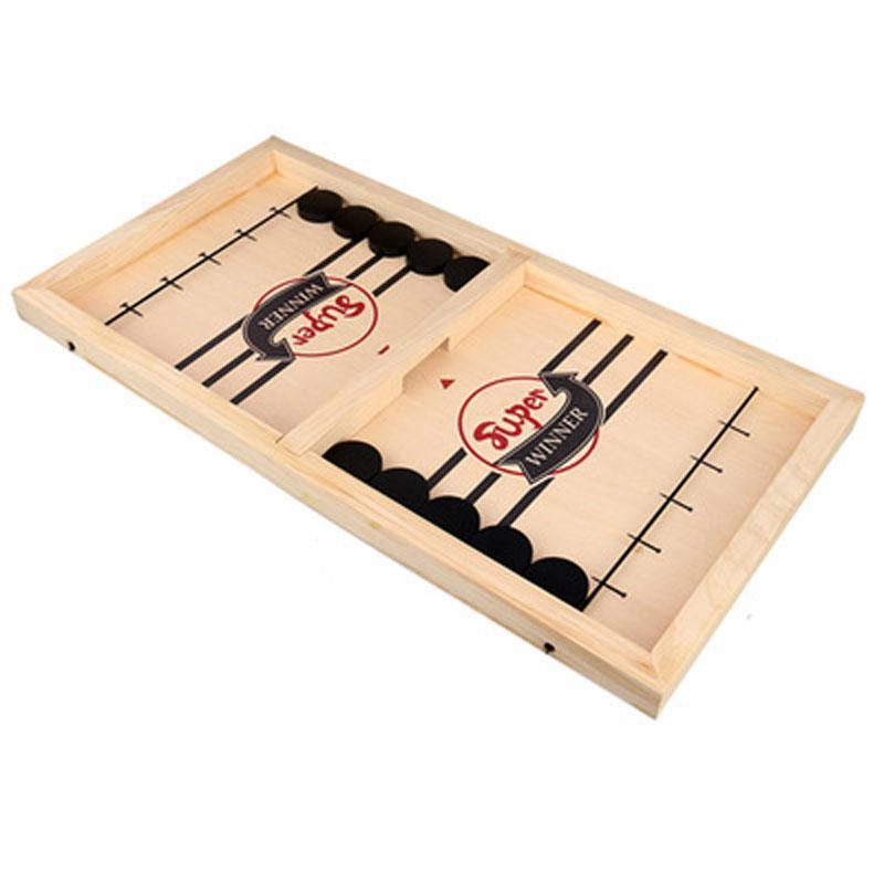 Foosball Winner Board Game Bounce Chess - Eject Chess Parent-Child Interactive - Desktop Hockey Toy (7X2)
