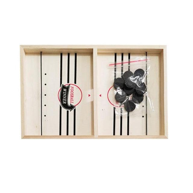 Foosball Winner Board Game Bounce Chess - Eject Chess Parent-Child Interactive - Desktop Hockey Toy (7X2)