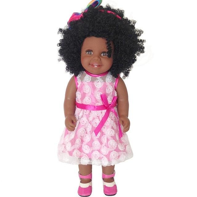 So Cute 45CM Reborn Baby Dolls - Girls Sleeping Accompany Doll Toy- Beautiful Present (4X2)(D2)