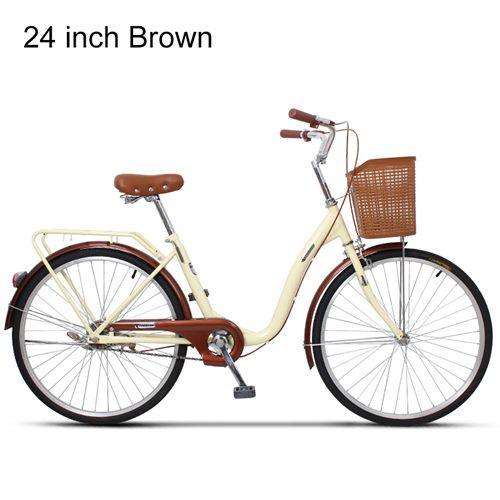 Comfortable Phoenix 20''24''26'' Women Bike - Adult Retro City Drum Brake Bicycle (9X1)