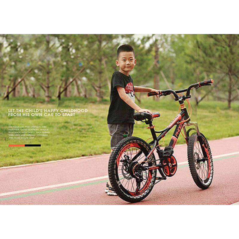 Amazing High Quality Children Bicycle - Durable Lightweight Aluminum 18 20 22 INCH - 21 Speed Racing Tires (9X1)
