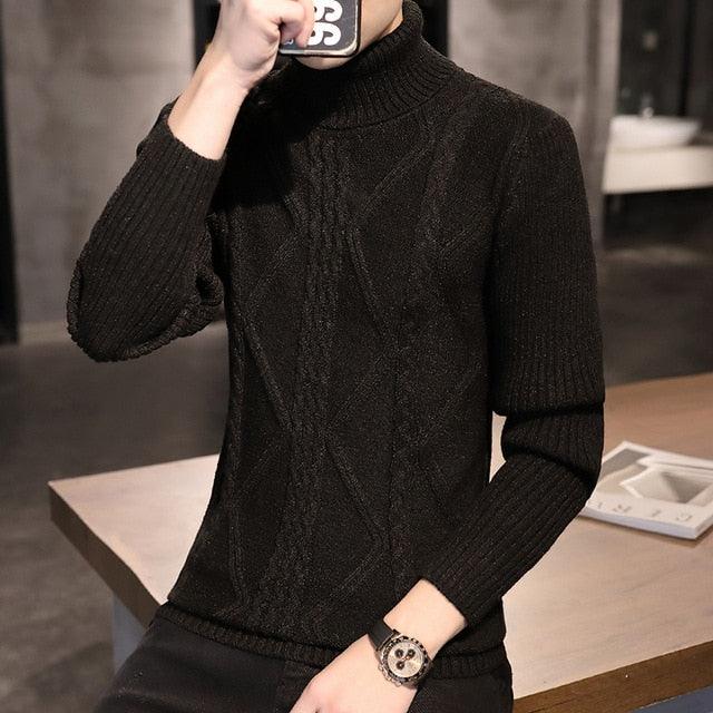 Hot Sale Autumn Sweater - High Neck Slim Sweater (TM6)(CC3)(F100)