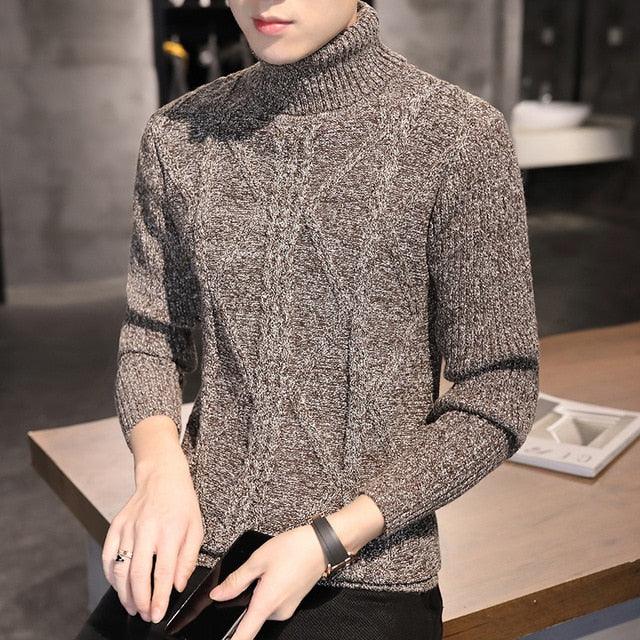 Hot Sale Autumn Sweater - High Neck Slim Sweater (TM6)(CC3)(F100)