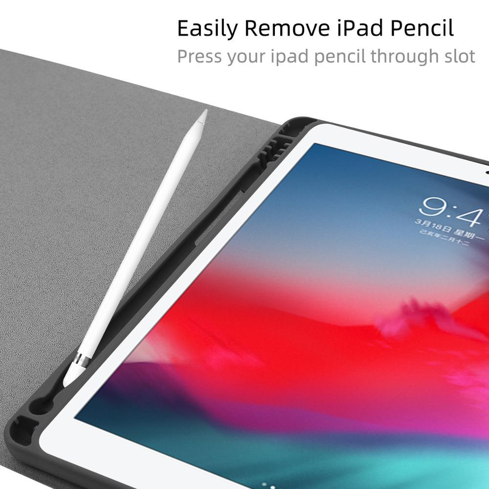 Touchpad Keyboard Case for iPad 9.7 2017 2018 5th 6th Air 1/2 9.7 Pro 11 10.5 Cover - Pencil holder - Touchpad Keyboard (TLC3)(TLC5)