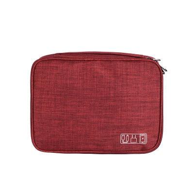 Travel Bag - Digital Organizers Wires USB Cables Storage Bag - Electronic Charger Power Battery Box (1LT1)(F104)