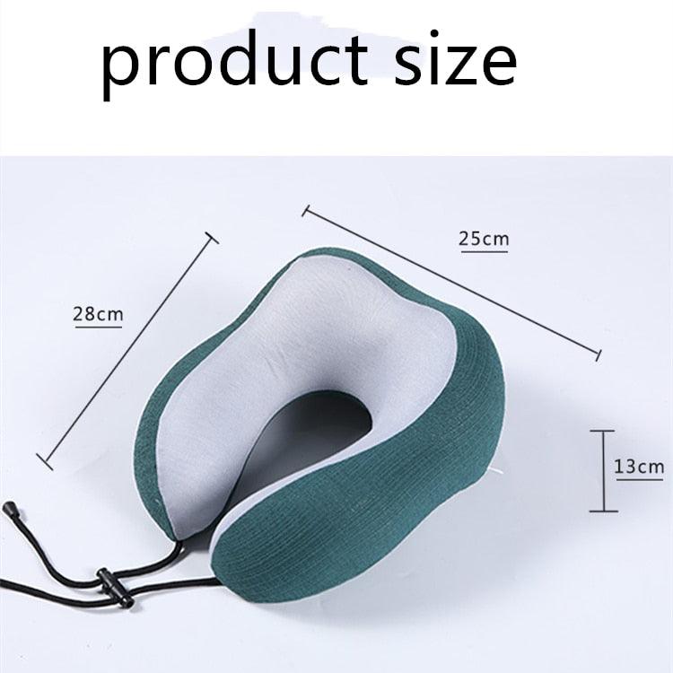 Travel Pillow Neck Support Cervical Pillow Memory Foam Orthopedic Cushion (6LT1)(F105)
